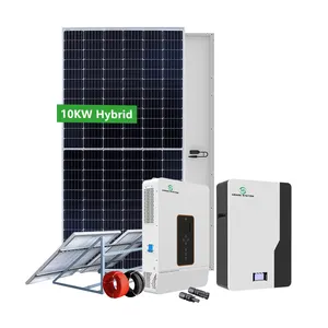 Gouden Leverancier Draagbare Zonnepanelen Camping Lifepo4 Voor Energieopslagsysteem Windturbine Complete Kit