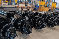 M'one Drilling OEM ODM Trépan spirale pour pelle hydraulique, Pièces de machines de construction, Vente en gros Chine