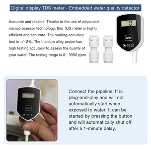 <strong>Factory</strong> Wholesale Embedded TDS 0-1000g/L Water Quality Tester for Home Tap &amp; Aquarium Purified Water Testing <strong>Equipment</strong> 0-50C - Product Image 6