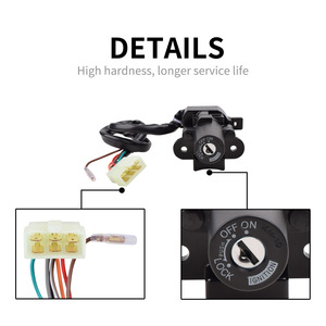 Kit de bloqueo de interruptor de encendido y tapa de combustible para motocicleta Kawasaki Ninja ZX6R ZX7R ZX9R 2000-2002, pieza de repuesto universal - Product Image 3