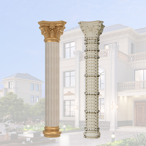 Moules à piliers en béton haut de gamme, moulage en ABS, colonne romaine, bâtiment en <span class=keywords><strong>ciment</strong></span>, maison décorative, <span class=keywords><strong>poteau</strong></span> en plastique préfabriqué, formes de construction - Product Image 6