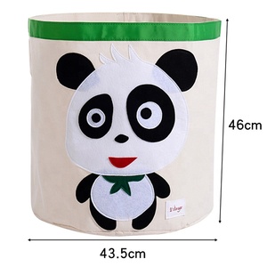 Meilleures ventes Organisation de la salle de lavage Conteneurs de stockage Panier à linge pliable avec poignée Panier à linge pour enfants - Product Image 6