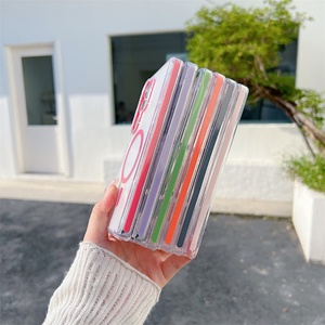 Funda Magnética Antigolpes con Carga Inalámbrica y Marco de Color para Samsung S25 Ultra S24 Plus S25 A56 A26 A36, Carcasa Trasera Transparente - Product Image 3