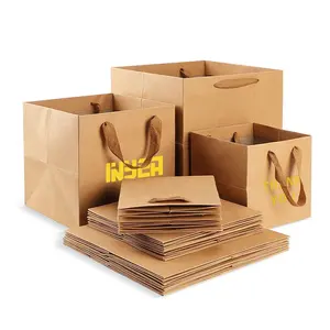 custom little color white black mini kraft brown paper gift bags us 2x3x4