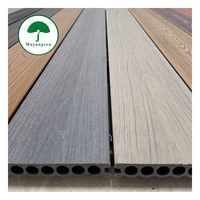 Revêtement de terrasse en WPC résistant aux intempéries, co-extrusion, surface gaufrée 3D, imperméable, anti-humidité, pour travaux d'aménagement extérieur