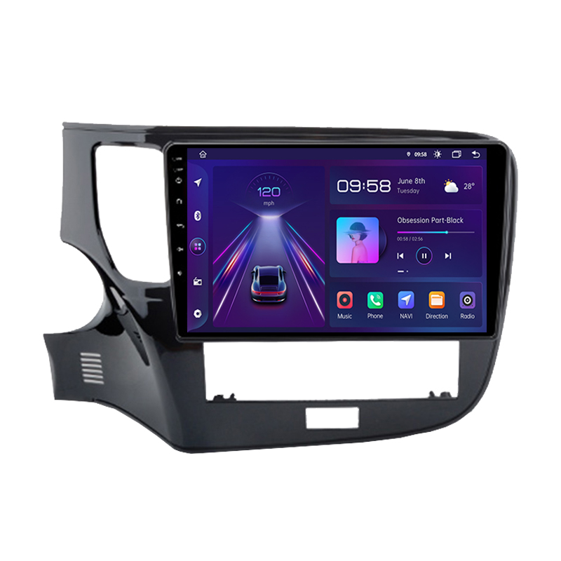 Junsun V1 Android Авто радио мультимедиа для Mitsubishi Outlander 3 III GF0W GG0W 2018-2021 для Citroen C-Crosser Carplay