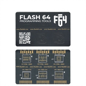 Programmeur F64 Flash 64, adaptateur eMMC/UFS ISP V2 avec câble flexible FPC pour réparation de téléphone K256 - Product Image 1