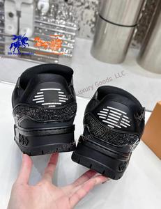 Zapatillas Deportivas Retro para Hombre 2025, Versátiles, con Cristales, para Baloncesto, Tenis, Skateboard, Cómodas, para Correr - Product Image 5