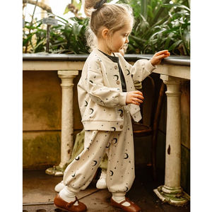 Nordic Style Class a Clothing Cotton Kids <strong>Sets</strong> Two Piece Custom Unisex Boy Girl Toddler <strong>Baby</strong> Sweatsuits Tracksuit <strong>Sets</strong> - Product Image 3