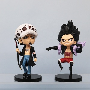 Lot de 6 figurines d'action Q-version <span class=keywords><strong>One</strong></span> <span class=keywords><strong>Piece</strong></span> (Monkey D. Luffy, Zoro, Chopper, <span class=keywords><strong>Robin</strong></span>, Doflamingo) en PVC – Modèles de collection et cadeaux - Product Image 4