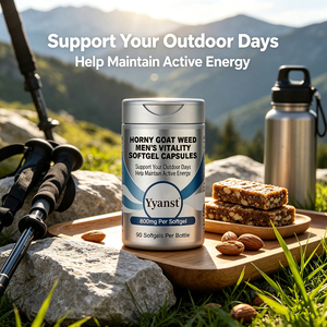 Gélules de Vitalité Masculine à base de Plante de Corne de Chèvre 800mg 90 gélules – Énergie Active Quotidienne, Complément Herbal Naturel, Marque Privée OEM - Product Image 4