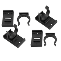 Pied de meuble réglable en plastique PP avec support de montage pour armoire, pied de socle réglable en hauteur