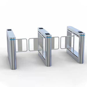 Porte rotative Servo Moteur Contrôle D'accès Portable Gym Vitesse Porte Système Baffle Sécurité Rabat Barrière Anti-Talonnage Tourniquet - Product Image 4