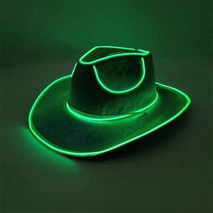 Sombrero de Vaquero con Luces LED Estilo Occidental, Colorido, Unisex, para Viajes al Aire Libre, Fiestas Casuales, Venta al Por Mayor - Product Image 4
