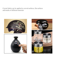 Imprimante UV DTF A3 avec 2 têtes d'impression Xp600, imprimante d'étiquettes autocollantes en cristal UV pour l'impression de films UV