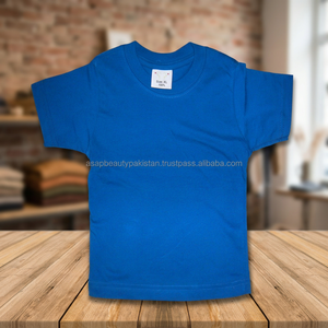 เสื้อยืดเด็กแบบยูนิเซ็กซ์ ผ้าฝ้าย 100% ลายเรียบ ดีไซน์ซิป พิมพ์โลโก้ สไตล์สปอร์ต-220 แขนสั้น ทรงปกติ - Product Image 2