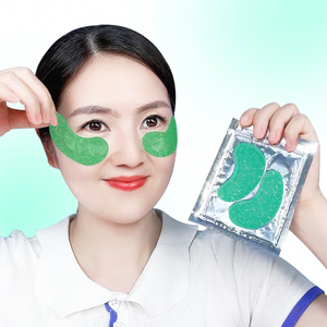 Parches de <span class=keywords><strong>Ojos</strong></span> de Colágeno Vegetal Antiarrugas con Logotipo Personalizado, Esencia Ligera que Ilumina y Reduce las Milias - Product Image 1