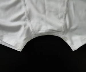 Özel erkek nefes beyaz klasik örme Logo Polyester süblimasyon baksır şort baskılı külot - Product Image 4