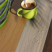 Planche de terrasse extérieure en bois de noyer IPE 18 mm, durable, brossée, moderne, antidérapante, étanche et à emboîtement
