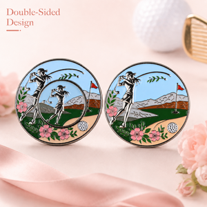 Magnetic <b>Golf</b> Ball Marker Supplier with Ready Stock Designs for <b>Golf</b> Tournament and Promotional Gifts - Product Image 2