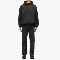 Veste coupe-vent légère à capuche pour homme, avec logo personnalisé imprimé, fermeture éclair intégrale, respirante, coupe-vent, poches latérales, pour l'automne et le sport