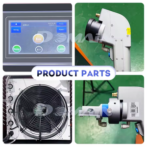 DOMAINLASER Dispositif de nettoyage laser Enlèvement de peinture laser Surface <span class=keywords><strong>m</strong></span>étallique Machine antirouille laser 1500W 2000W 3000W - Product Image 2