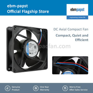พัดลมระบายความร้อนสำหรับตู้ไฟฟ้า ebmpapst 5214NH 12738 ขนาด 127x127x38 มม. 24V 9.8W 3650RPM สำหรับโมดูลจ่ายไฟ - Product Image 2