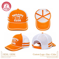 Casquette Trucker 5 Panneaux Style Vintage en Coton et Maille avec Broderie 3D Graphique Amusante, Rétro Streetwear, Snapback, Logo Personnalisé