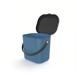 ถังขยะ Rotho รุ่น Albula ขนาด 10 ลิตร พร้อมฝาปิดและหูหิ้ว สำหรับใช้ในครัว - Product Image 2