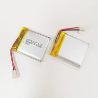 Batteries lithium-ion rechargeables personnalisées en usine, 950 mAh, 1000 mAh, 753237, 753240, décharge stable, bonne qualité pour les terminaux de point de vente