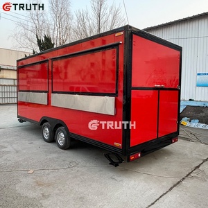 Fabricante Mayorista Truth, Camión de Comida de 4m para Tienda de Comida, Pollo Frito, con Parrilla y Freidora, Remolque de Comida para Helados - Product Image 5