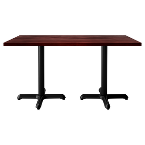<span class=keywords><strong>Table</strong></span> de buffet de <span class=keywords><strong>restaurant</strong></span> en bois d'acajou <span class=keywords><strong>70X70</strong></span> - Product Image 5
