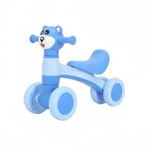 Nuevo Modelo de Bicicleta de Equilibrio para Bebés de 4 Ruedas, Juguete de Plástico 3 en 1 con Música, Luces, <span class=keywords><strong>Columpio</strong></span>, Deslizamiento y Arnés de 3 Puntos para Niños - Product Image 1