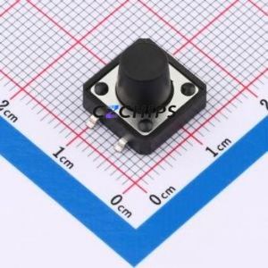 SMG-03T-H095A1 Tactile Switch SMD-4P,12x12mm Switch Single Pole Single Throw Round Button 2.5N 12mm - Product Image 1