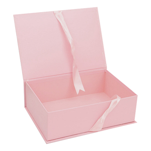 Caja Magnética de Cartón Plegable Rosa Grande de Lujo Personalizada con Tapa de Cierre Magnético para Empaque - Product Image 6