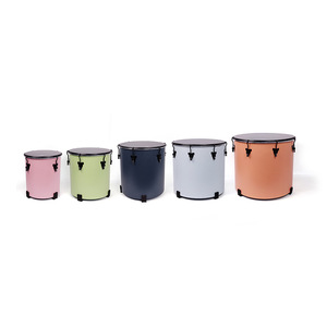 Vente en gros de tambours <span class=keywords><strong>Samba</strong></span> en aluminium + PVC, 10/12/14/16/18 pouces, instruments de <span class=keywords><strong>percussion</strong></span> Orff colorés, ensemble de tambours à main - Product Image 2