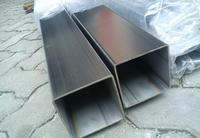Tube carré et rectangulaire en acier inoxydable ASTM A554 Grade 304 316L pour la fabrication structurelle de la construction à l'étranger
