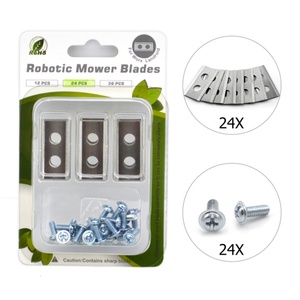Lames de rechange pour tondeuse à gazon robotisée, lames de tondeuse à gazon revêtues de titane pour Worx Landroid - Product Image 4