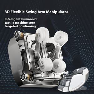 Redmar SL Rail Home Ganzkörper Luxus-Massage stuhl 6201 Schwerelosigkeit Multifunktion ale Raumkapsel Design Rote Farbe - Product Image 4