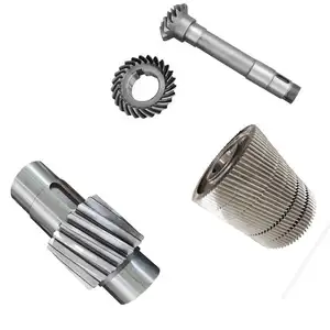 Custom Non-Standard Tooth Shaft CNC Lathe Machining Custom Processing for Steel Aluminum Bronze Lathe Parts Turned Shaft