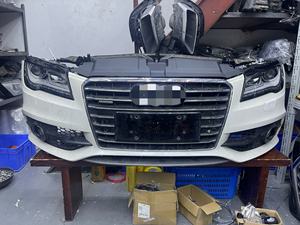 Para <span class=keywords><strong>Audi</strong></span> A7 RS7, Kit de Carrocería Delantera de ABS Cromado, Nuevo, Reemplazo o Mejora de Piezas de Automóvil, Parrilla Delantera, Radiador - Product Image 2
