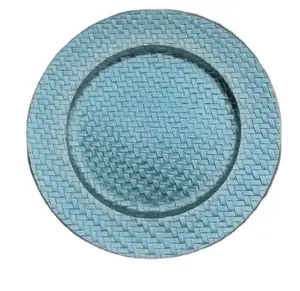 Роскошные пластиковые зарядные тарелки Osmanesque для свадеб оптом Распродажа по выгодной цене, настраиваемый дизайн тарелок