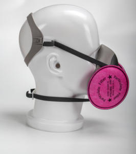 SAFETREE CE EN140 EN14387 Demi masque respiratoire avec double cartouches ou filtres - Product Image 4