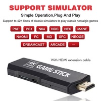 Console de jeu sans fil X2 GD10 pour la maison, contrôleur double joueur 2.4G HD, stick de jeu rétro ULTRA pour TV, carte mémoire TF 64 Go 128 Go