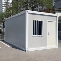 Maison préfabriquée en conteneur à montage rapide au design moderne, maison préfabriquée multifonctionnelle détachable, mini-maison modulaire en conteneur
