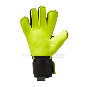 Guantes de portero deportivos personalizables de alta calidad Látex y cuero alemán con diseño de logotipo - Product Image 4