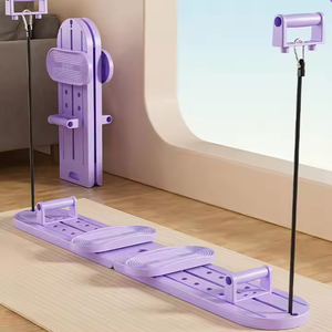 Tabla de Fitness Multifuncional Silenciosa de PP, Máquina Portátil para Ejercicios de Flexiones, Banda de Resistencia, Tabla Plegable para Pilates - Product Image 3