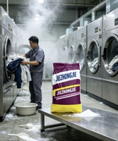 Harga Terbaik 25KG Deterjen Bubuk Cuci Pakaian Ramah Lingkungan Sekali Pakai Berkualitas Tinggi untuk Penggunaan Pakaian OEM ODM Pabrik Cina