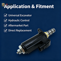 Vanne solénoïde proportionnelle KWE5K-31-30C50-140 compatible avec l'excavatrice Kobelco SK200-6E Cross YN35V00052F1