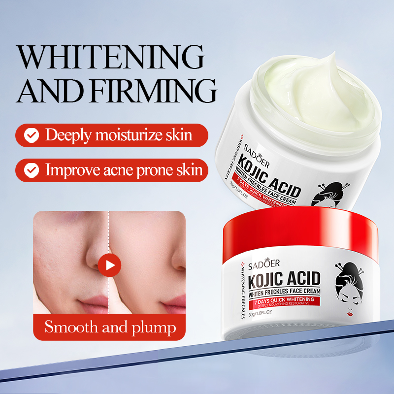 SADOER Private Label Organic Kojic Acid Freckle Remover